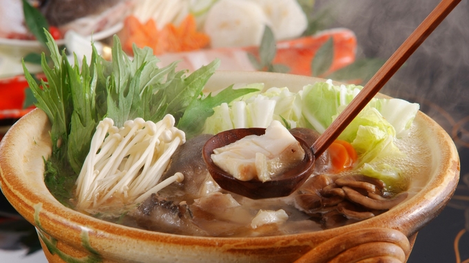 【九絵御膳「竹」】大鍋もしくは焼きで／幻の魚と呼ばれているクエを満喫◆2食付き
